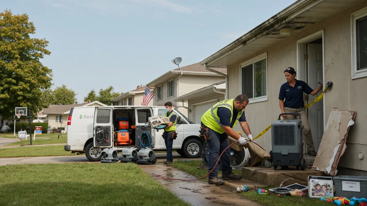 Water Damage Restoration in Embarrass, WI near me